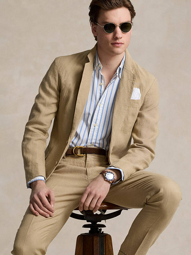 Ralph Lauren Polo Soft Modern Linen Suit Jacket, Beige