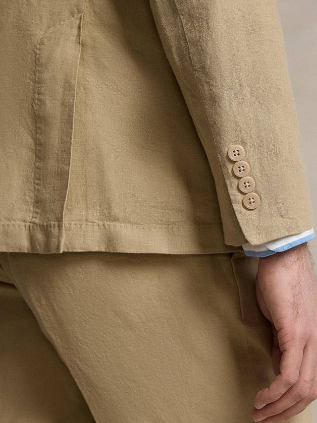 Ralph Lauren Polo Soft Modern Linen Suit Jacket, Beige