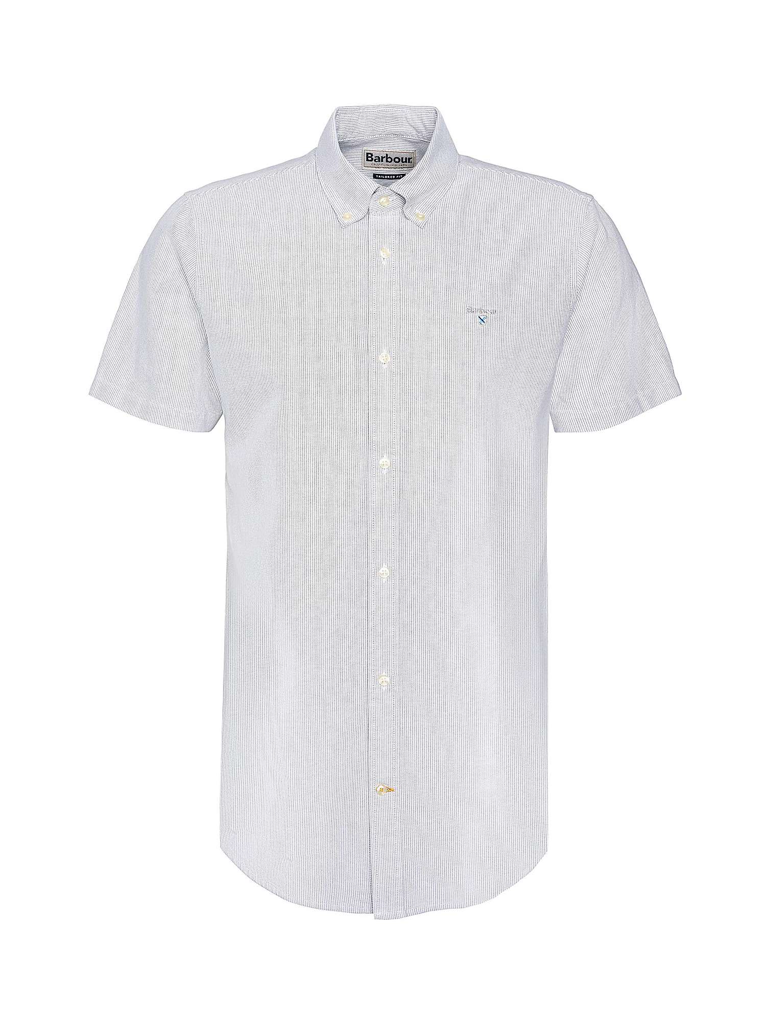Buy Barbour Stripe Oxtown Tailored Shirt, Pale Sage Online at johnlewis.com