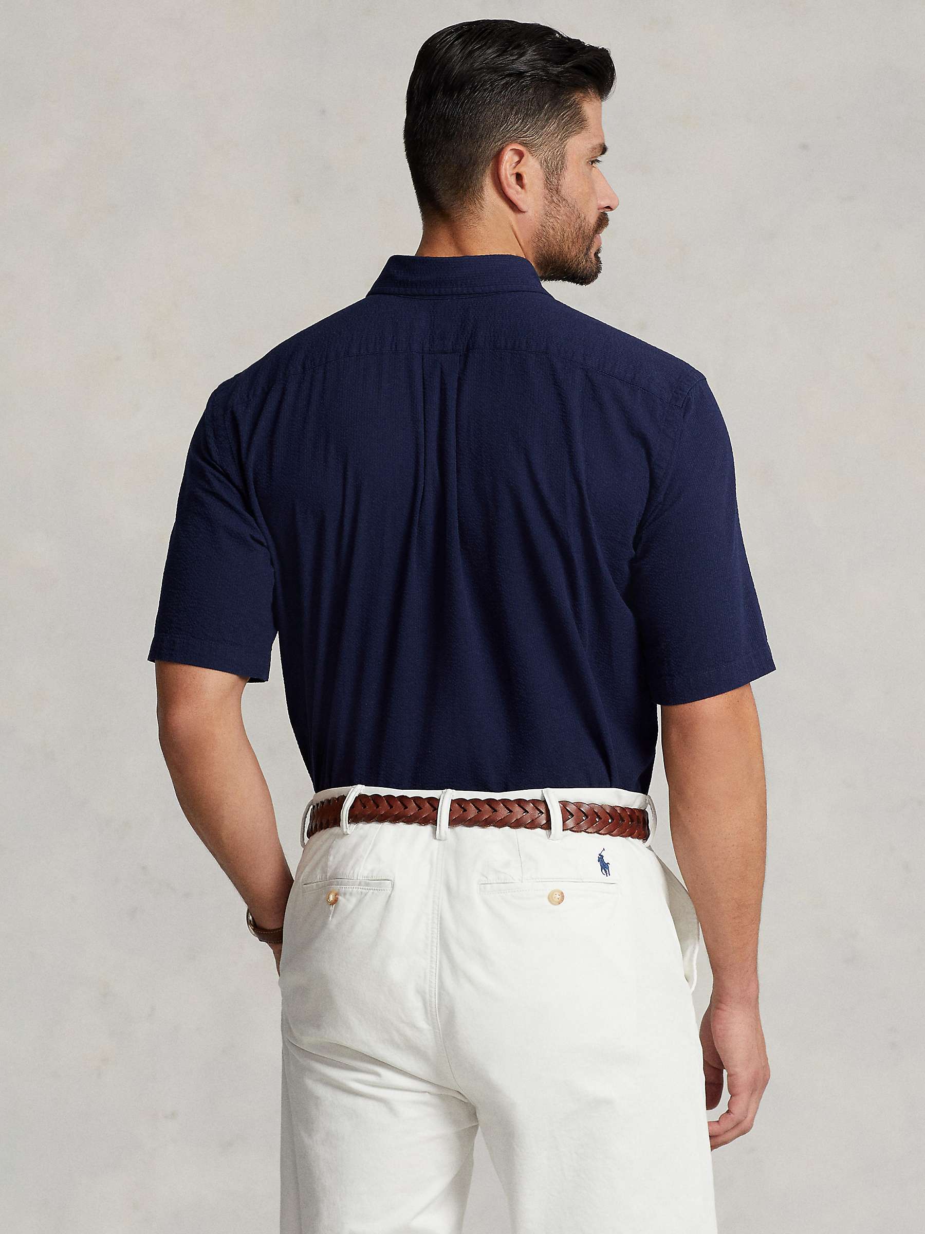 Buy Polo Ralph Lauren Big & Tall Seersucker Shirt Online at johnlewis.com
