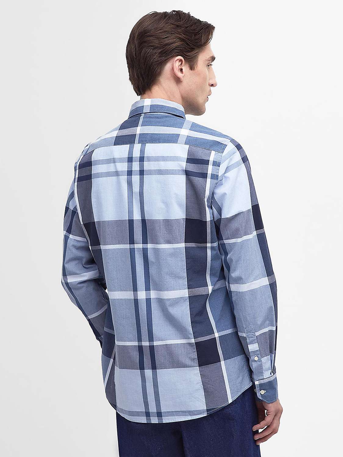 Buy Barbour Harris Tailor Shirt, Blue/Multi Online at johnlewis.com