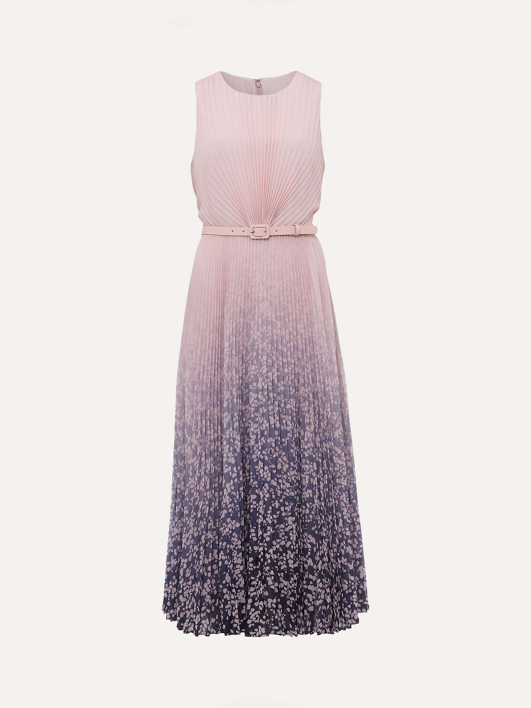 Buy Phase Eight Petite Simara Pleated Midi Dress Online at johnlewis.com