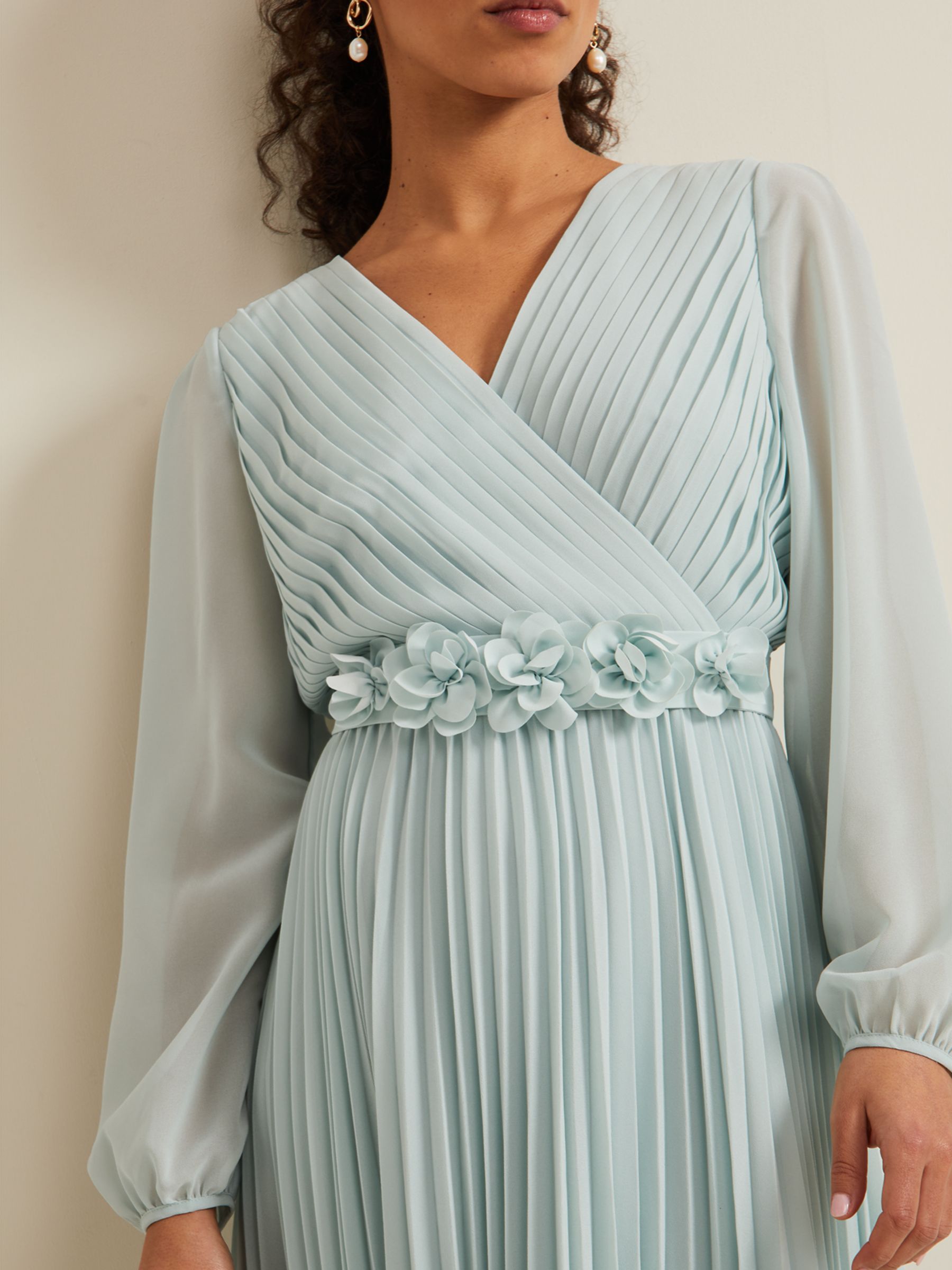Buy Phase Eight Petite Alecia Pleated Maxi Dress Online at johnlewis.com