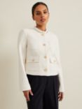 Phase Eight Petite Ripley Jacket, Ivory