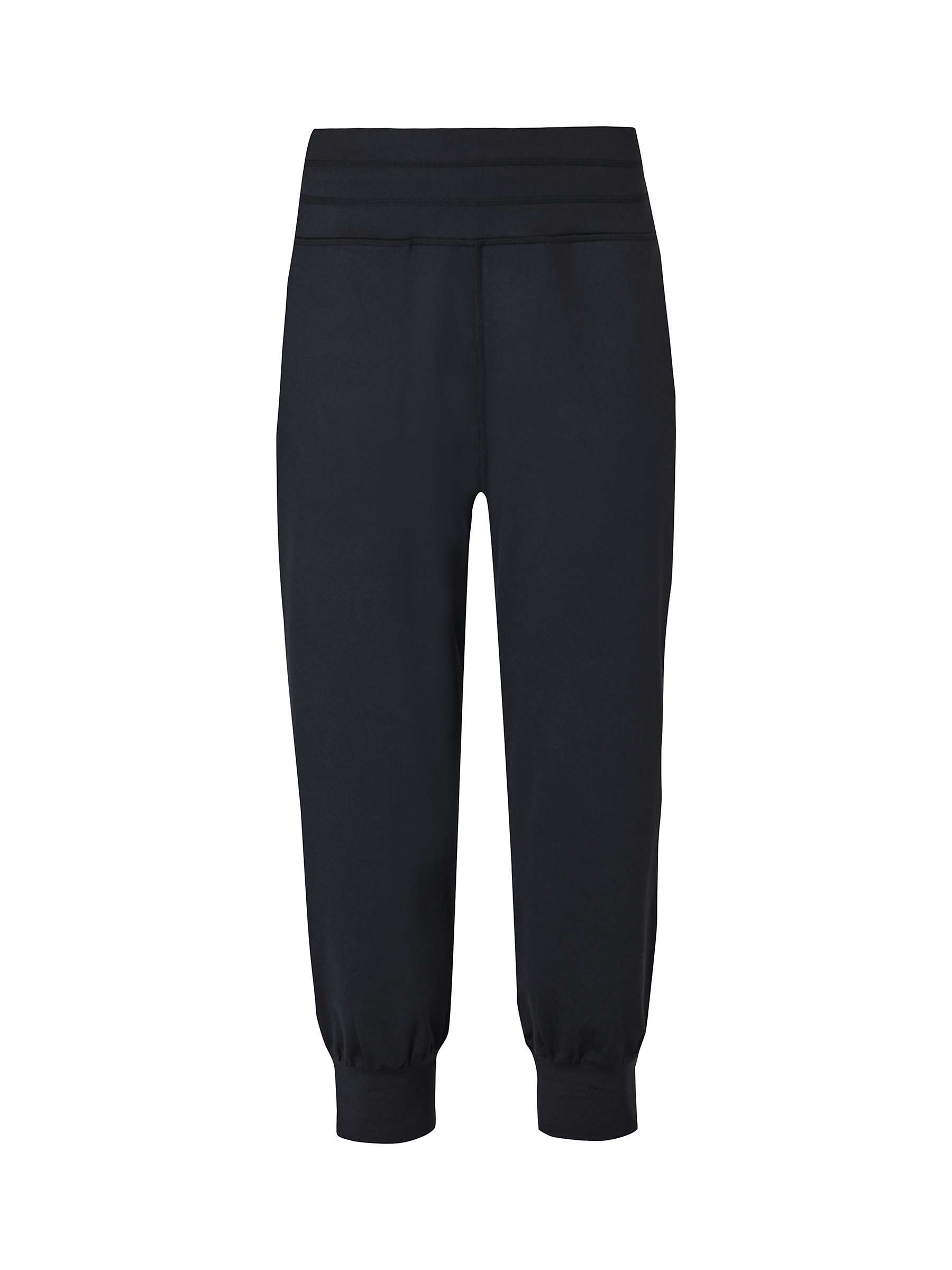Buy Sweaty Betty Gaia Yoga Capri Trousers, Black Online at johnlewis.com