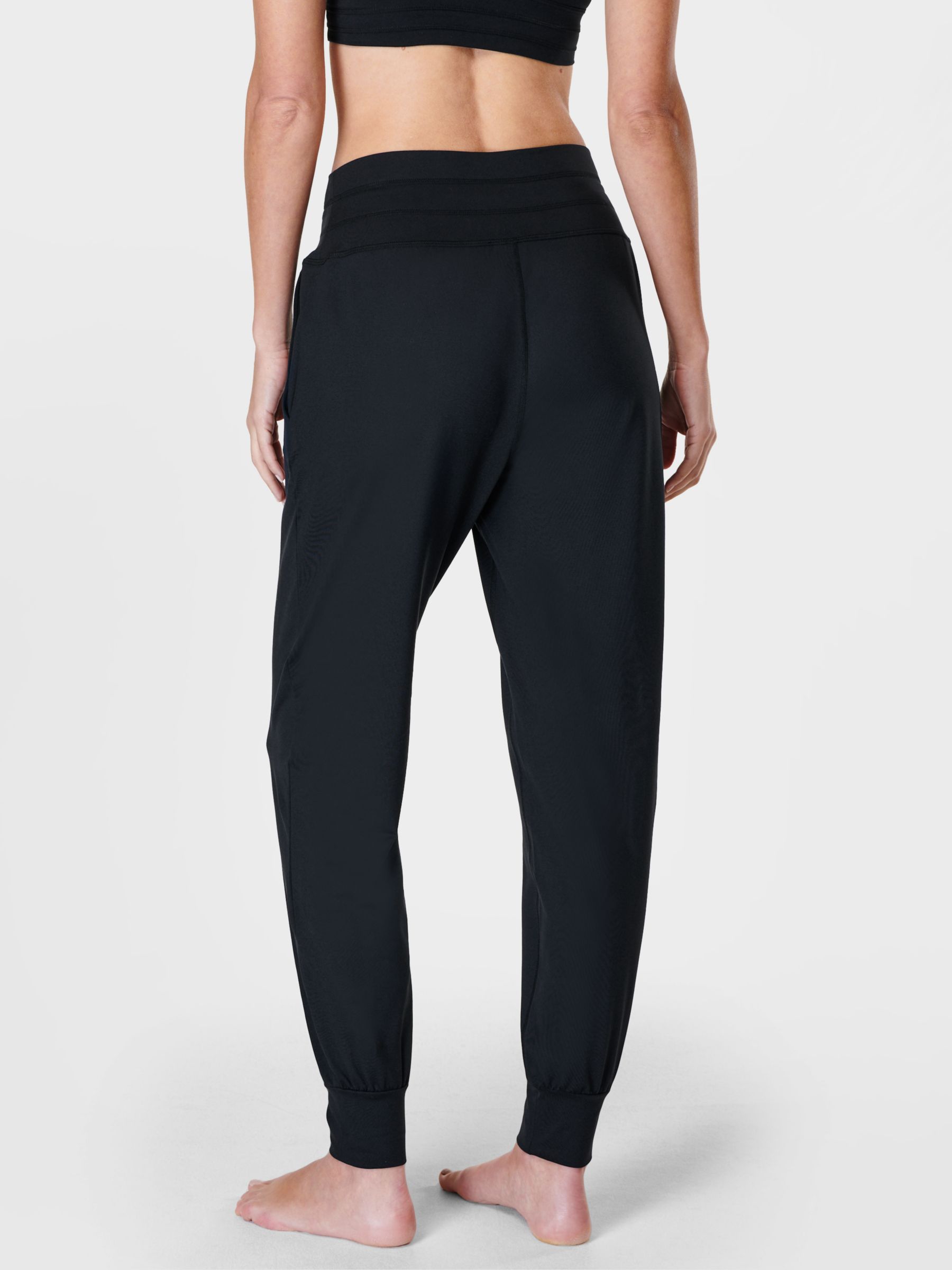 Sweaty Betty Gaia Yoga Pants, Black at John Lewis & Partners