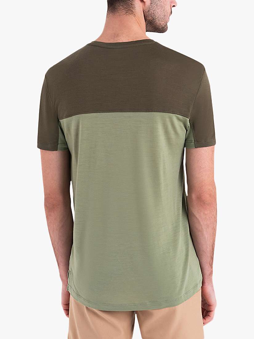 Buy Icebreaker Sphere III Long Sleeve T-Shirt, Green Online at johnlewis.com