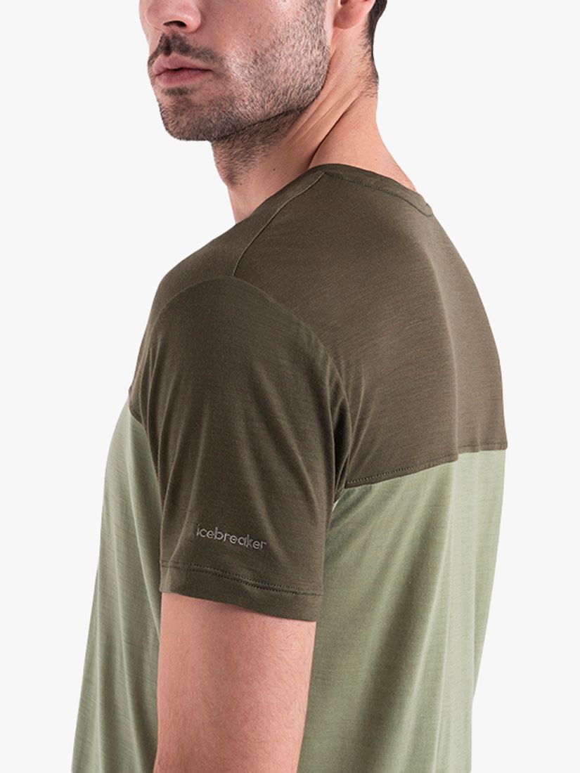 Icebreaker Sphere III Short Sleeve T-Shirt, Green, M
