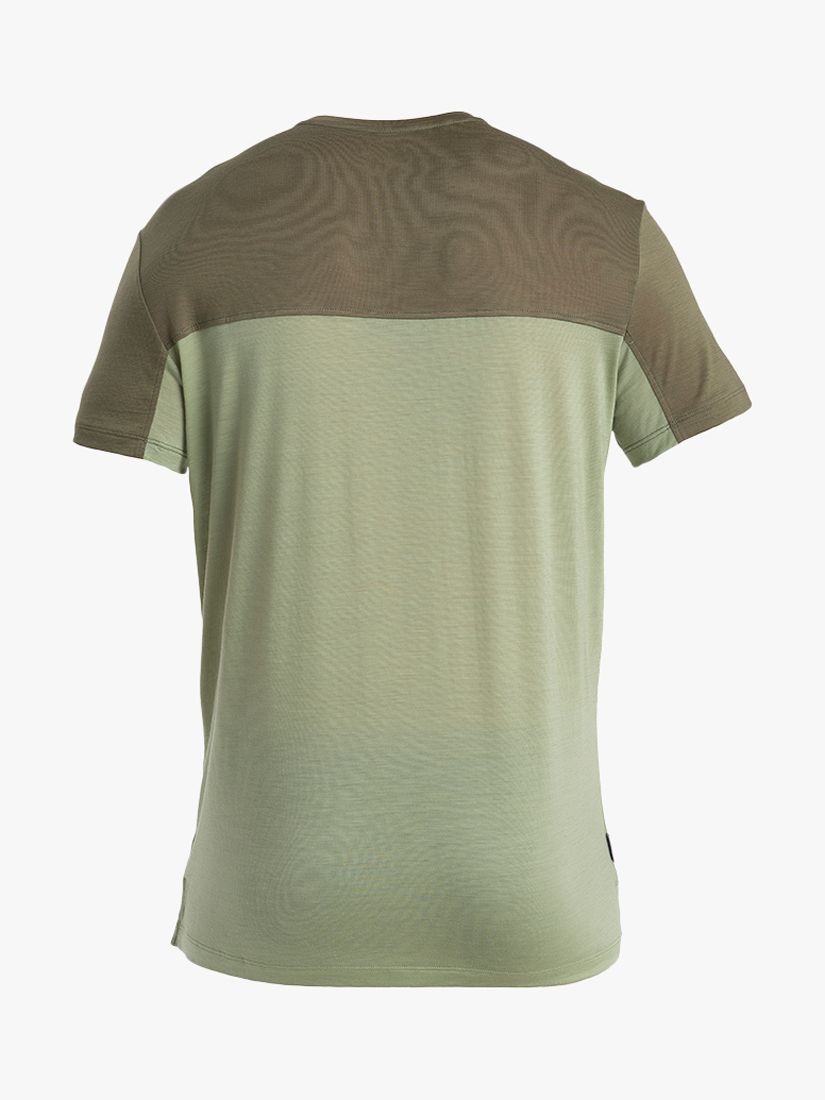 Buy Icebreaker Sphere III Long Sleeve T-Shirt, Green Online at johnlewis.com