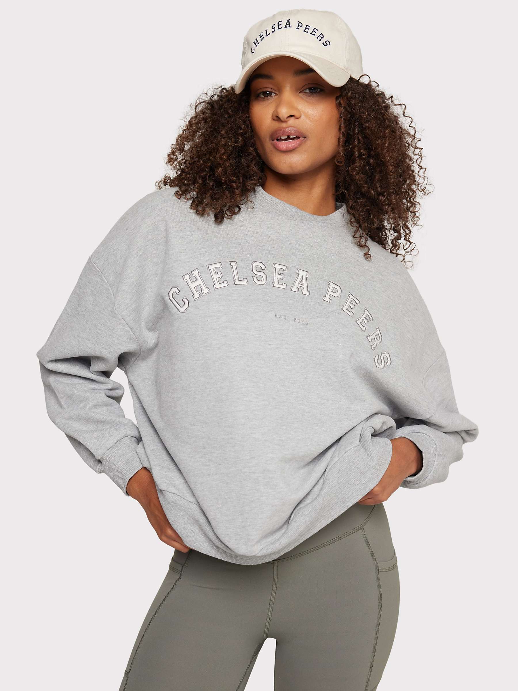 Buy Chelsea Peers Embroidered Logo Sweatshirt Online at johnlewis.com