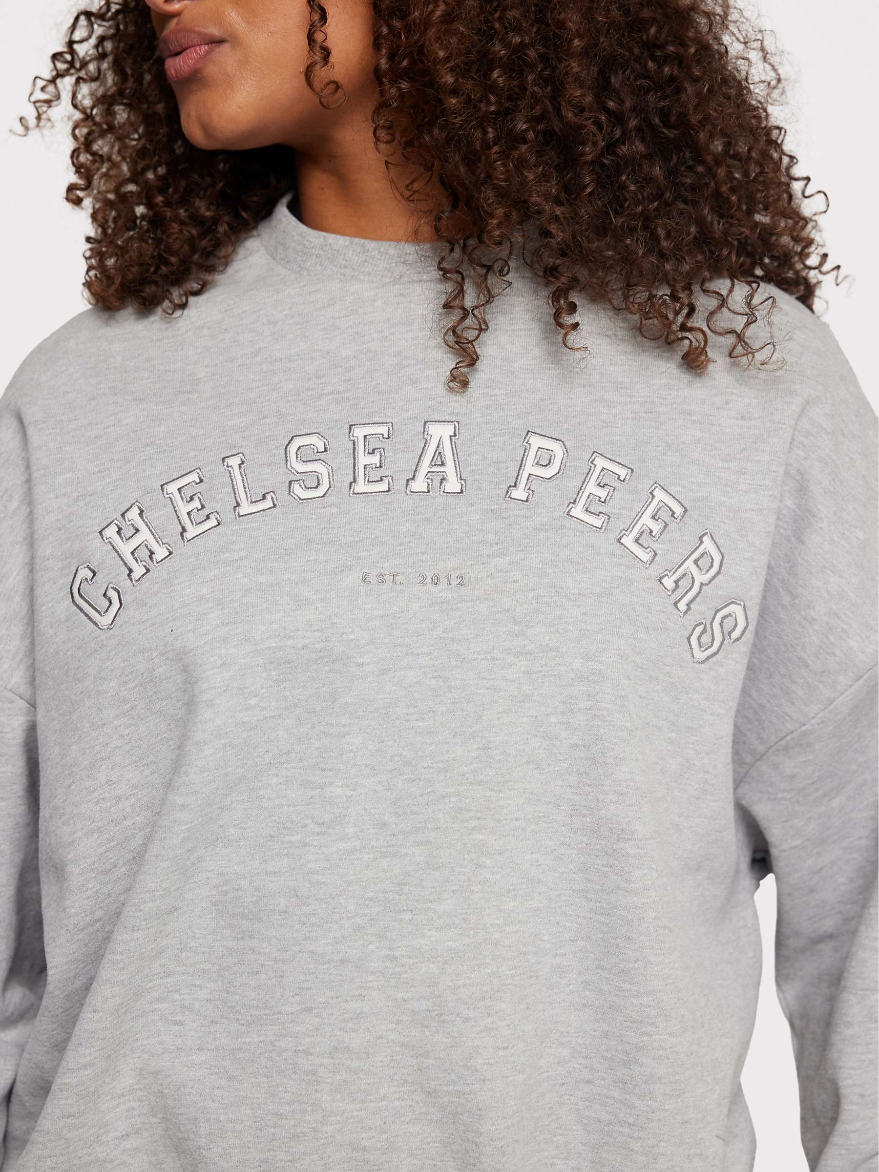 Buy Chelsea Peers Embroidered Logo Sweatshirt Online at johnlewis.com