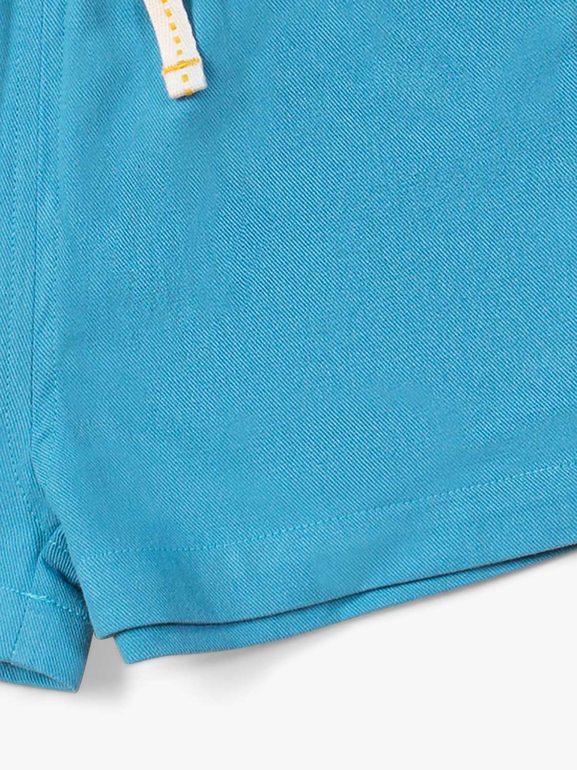 Buy Little Green Radicals Baby By The Sea Organic Cotton Twill Shorts, Blue Moon Online at johnlewis.com