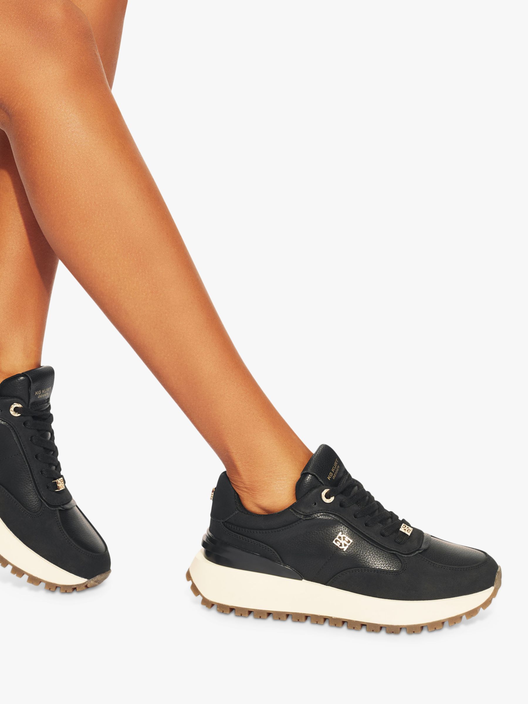Buy KG Kurt Geiger Louisa Chunky Sole Trainers Online at johnlewis.com