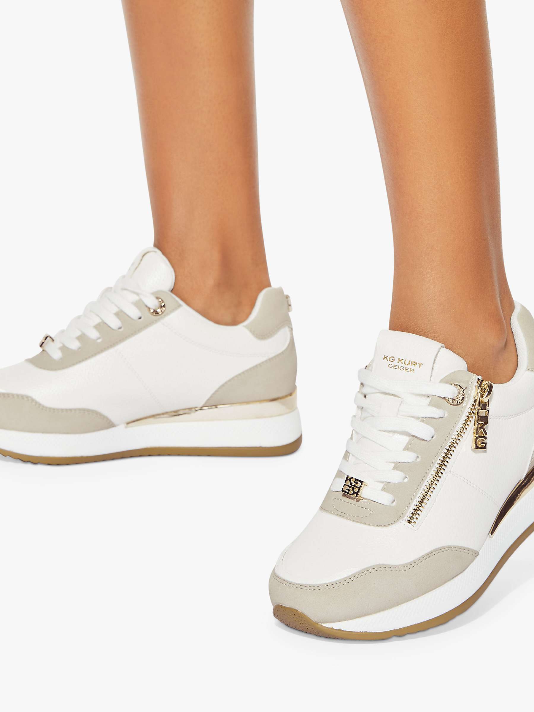 Buy KG Kurt Geiger Lina Chunky Sole Trainers Online at johnlewis.com