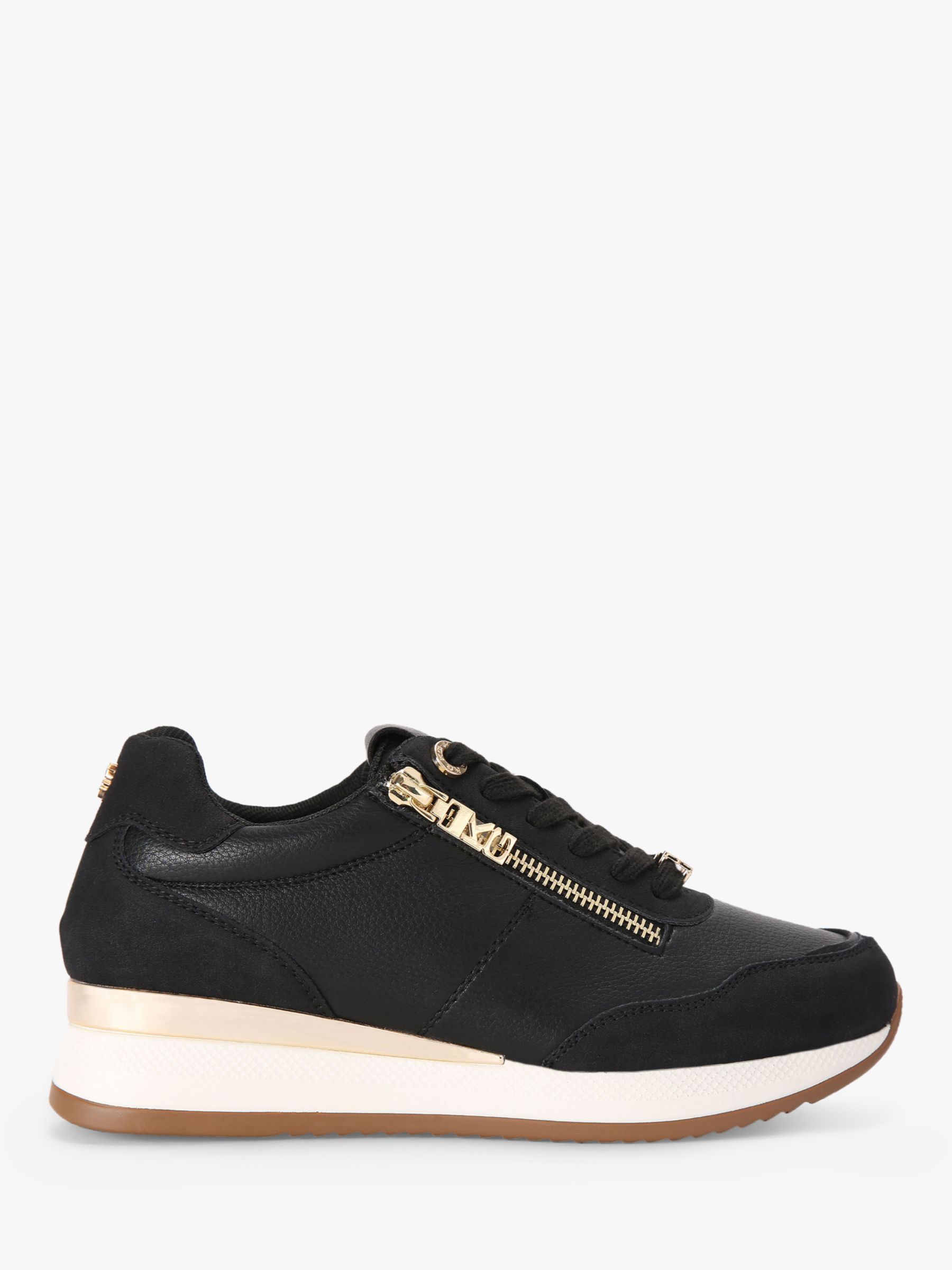 Kurt geiger deals black trainers