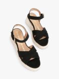 KG Kurt Geiger Piper Wedge Sandals, Black