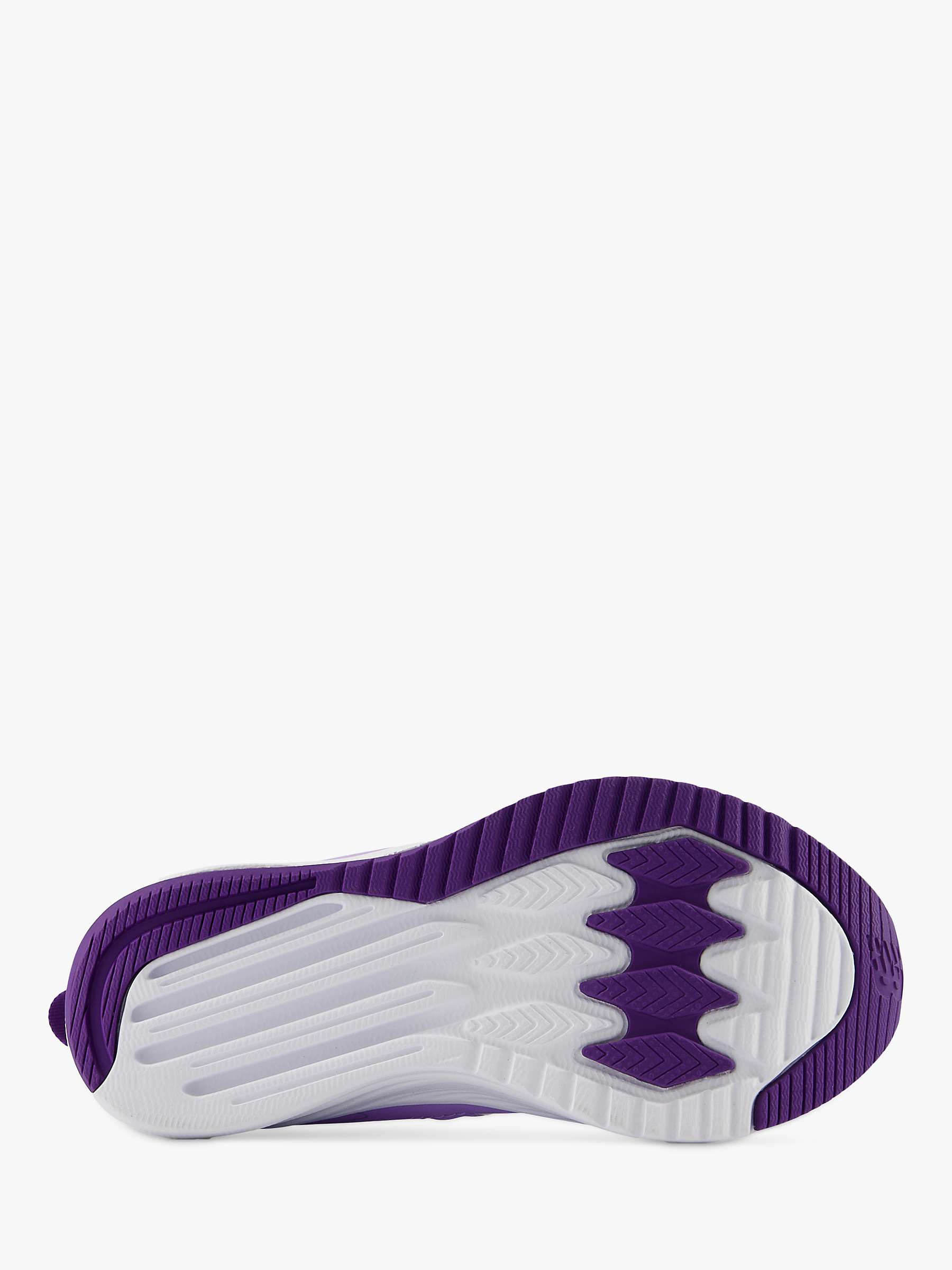 Buy New Balance Kids' 570v3 Bungee Lace & Top Strap Trainers, Lilac Online at johnlewis.com