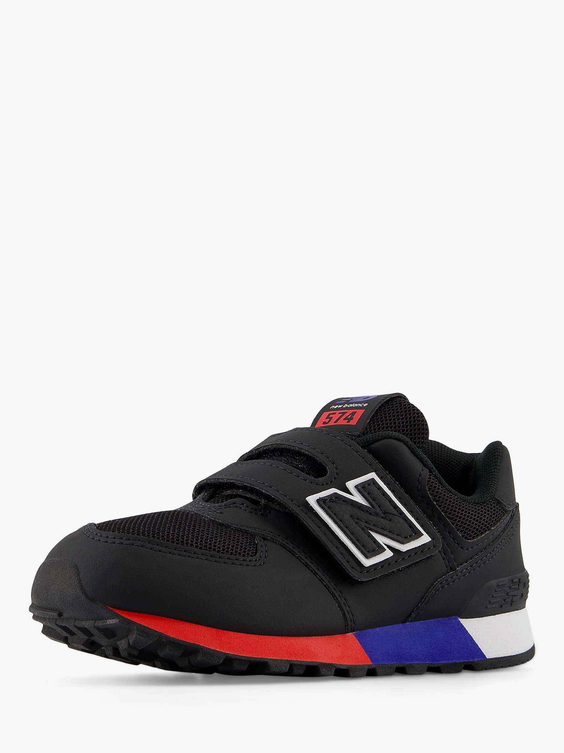 Buy New Balance Kids' 574 Velcro Trainers Online at johnlewis.com