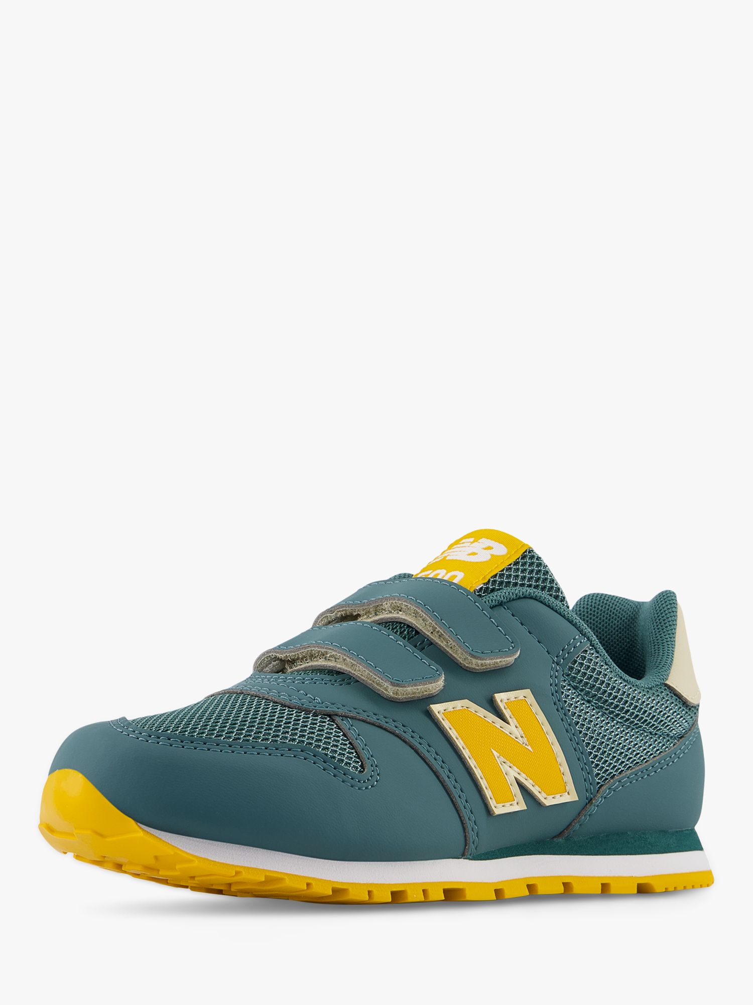 New Balance Kids' 500 Riptape Trainers, Green, 12 Jnr