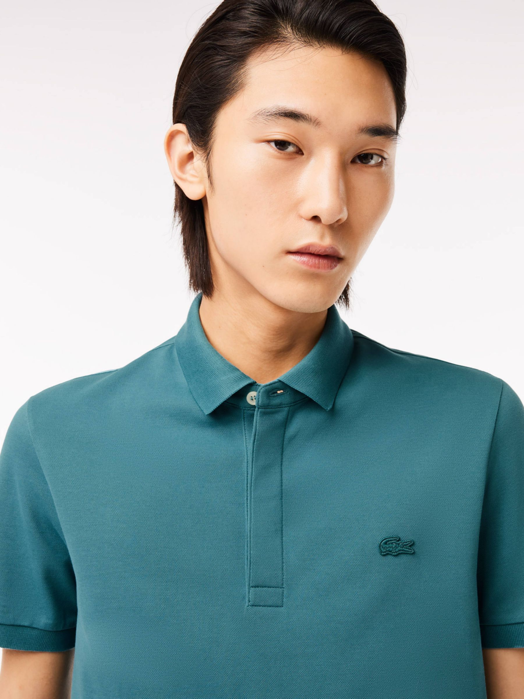 Lacoste Core Essential Polo Shirt, Green, S