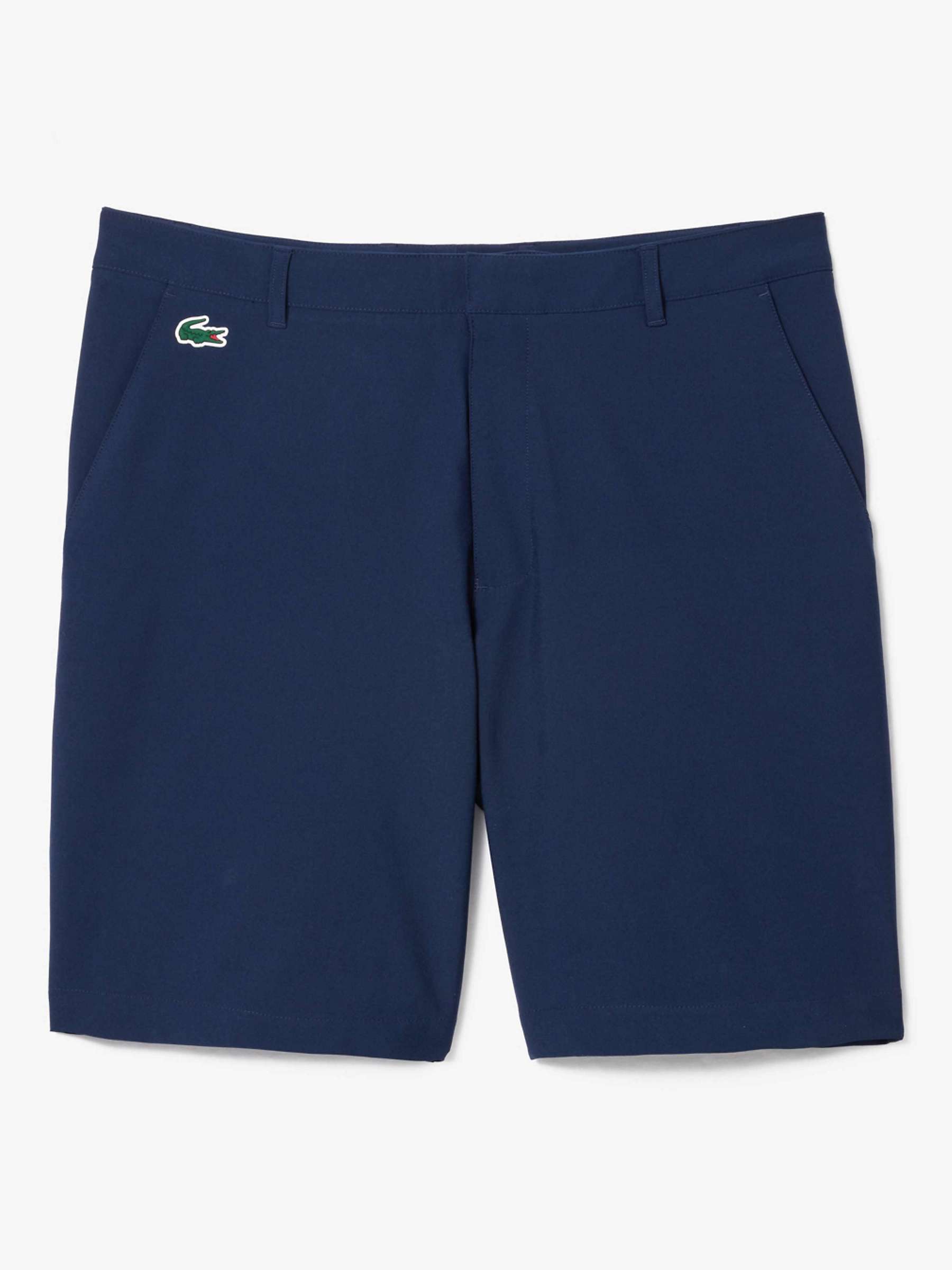 Buy Lacoste Golf Essentials Bermuda Shorts, Navy Blue Online at johnlewis.com