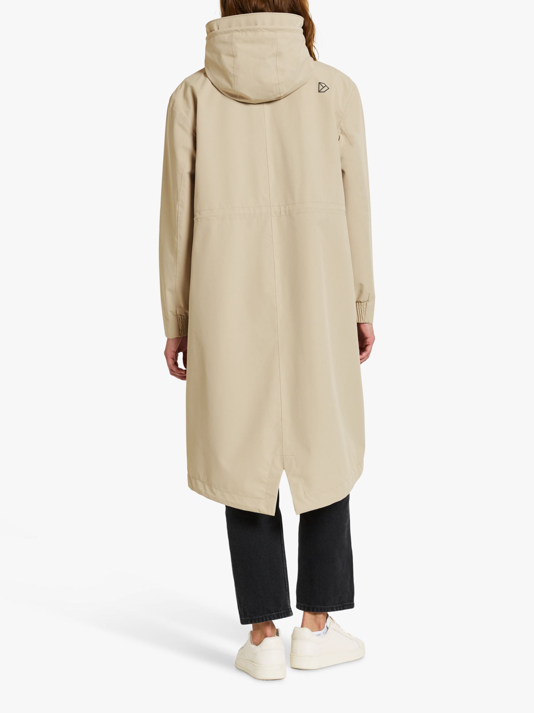 Didriksons Alice Parka Jacket, Clay Beige at John Lewis & Partners