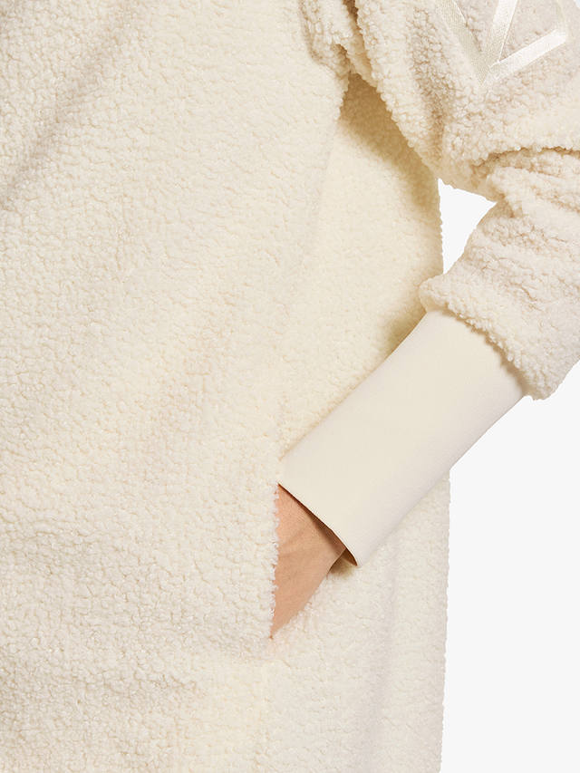 Didriksons Sally Thermal Windproof Fleece Jacket, White Foam