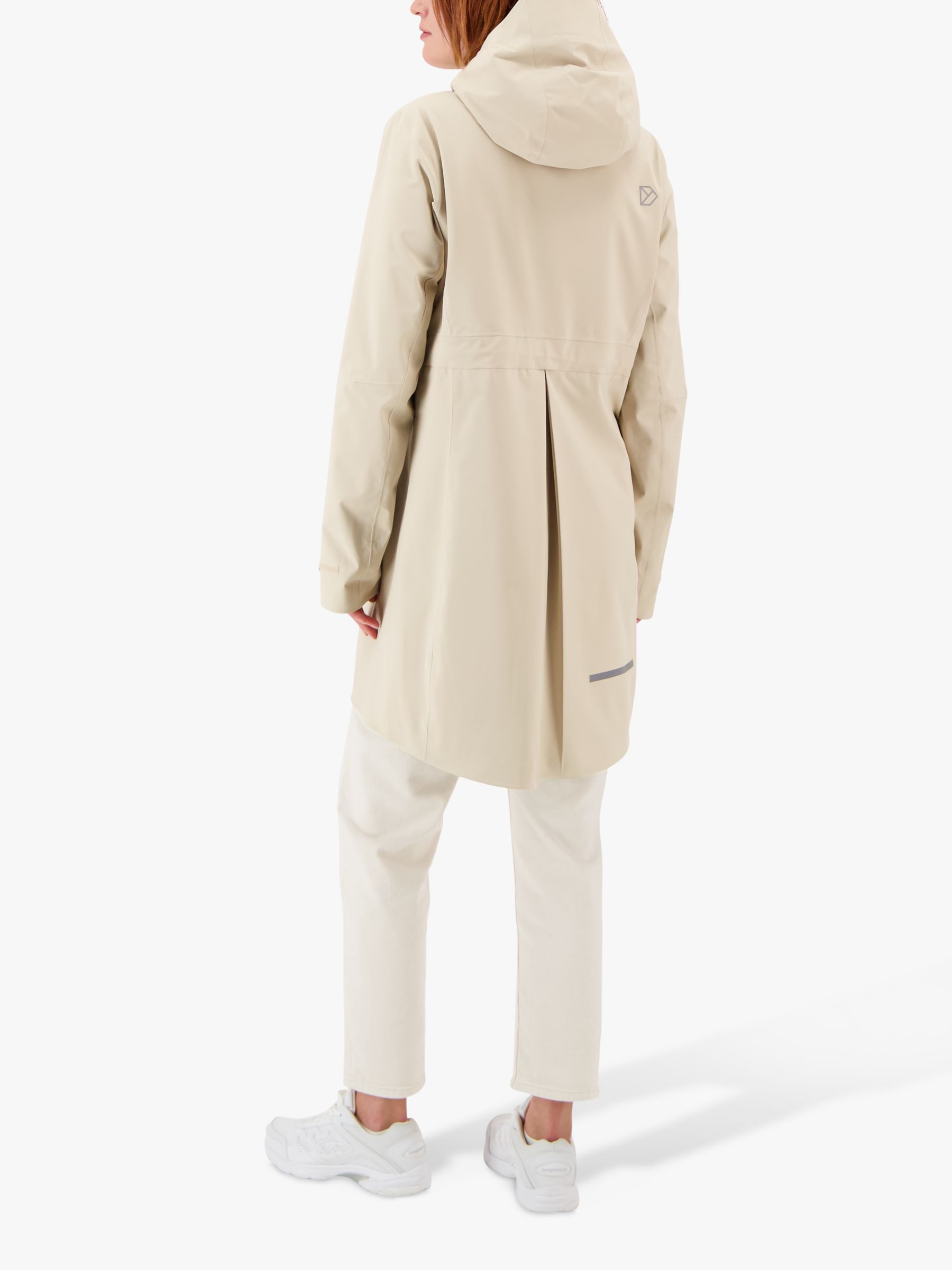 Didriksons Bea Parka Jacket, Clay Beige at John Lewis & Partners