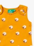 Little Green Radicals Baby Counting Sheep Everyday Dungarees, Yellow