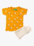 Little Green Radicals Baby Organic Cotton Counting Sheep T-Shirt & Jogger Playset, Multi