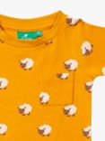 Little Green Radicals Baby Organic Cotton Counting Sheep T-Shirt & Jogger Playset, Multi, Multi