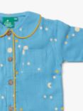 Little Green Radicals Kids' Dusk Button Pyjama Set, Multi