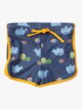 Little Green Radicals Baby Sealife UPF 50+ Recycled Swim Shorts, Blue