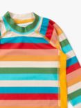 Little Green Radicals Baby Rainbow UPF 50+ Sunsafe Long Sleeve Rash Vest, Rainbow, Rainbow