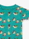 Little Green Radicals Baby Organic Cotton Garden Birds T-Shirt, Multi