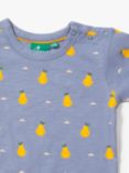 Little Green Radicals Baby Organic Cotton Pear Short Sleeve T-Shirt