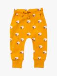 Little Green Radicals Baby Organic Cotton Counting Sheep Comfy Joggers, Yellow