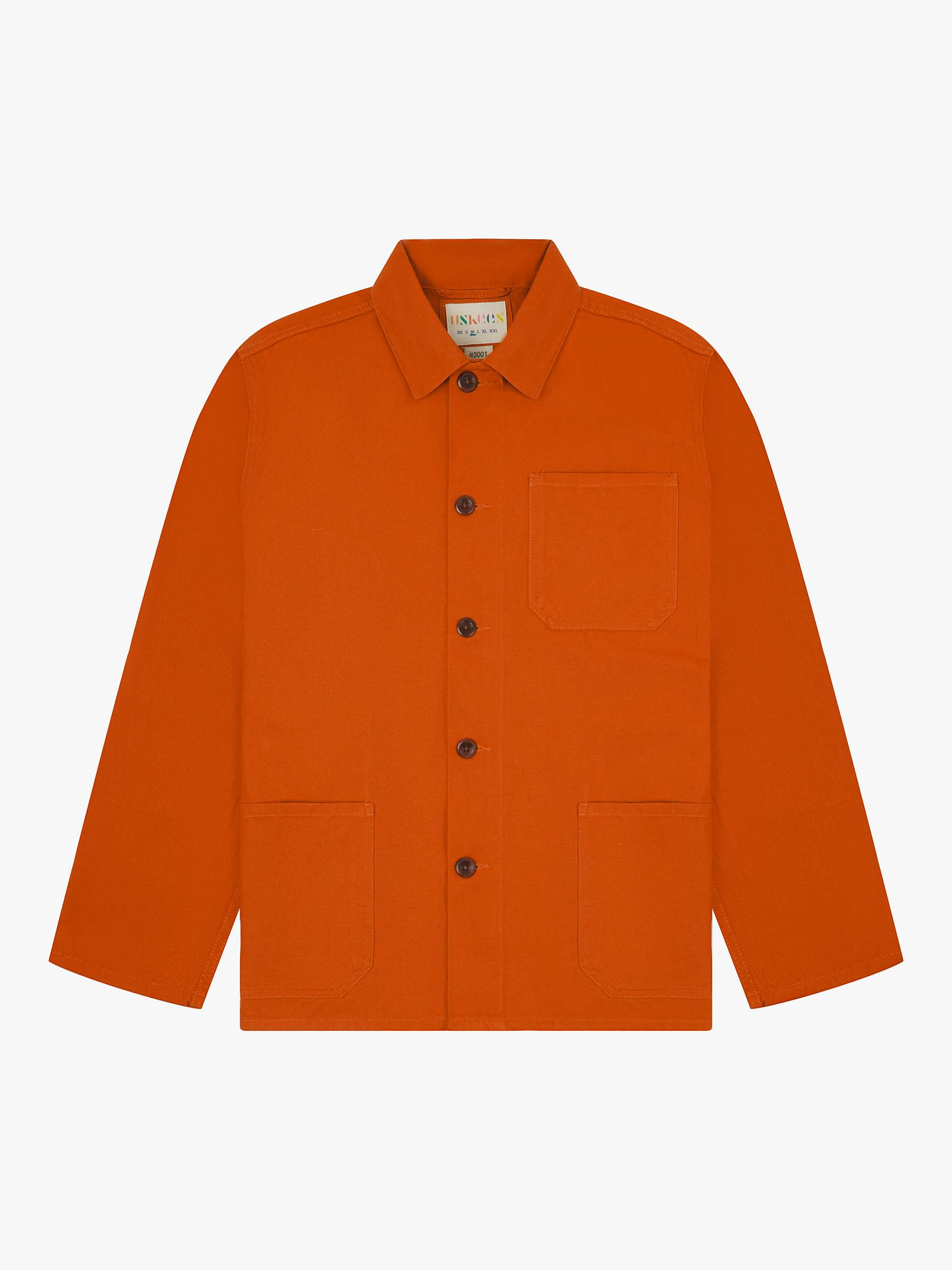 Buy Uskees Organic Cotton Buttoned Overshirt Online at johnlewis.com