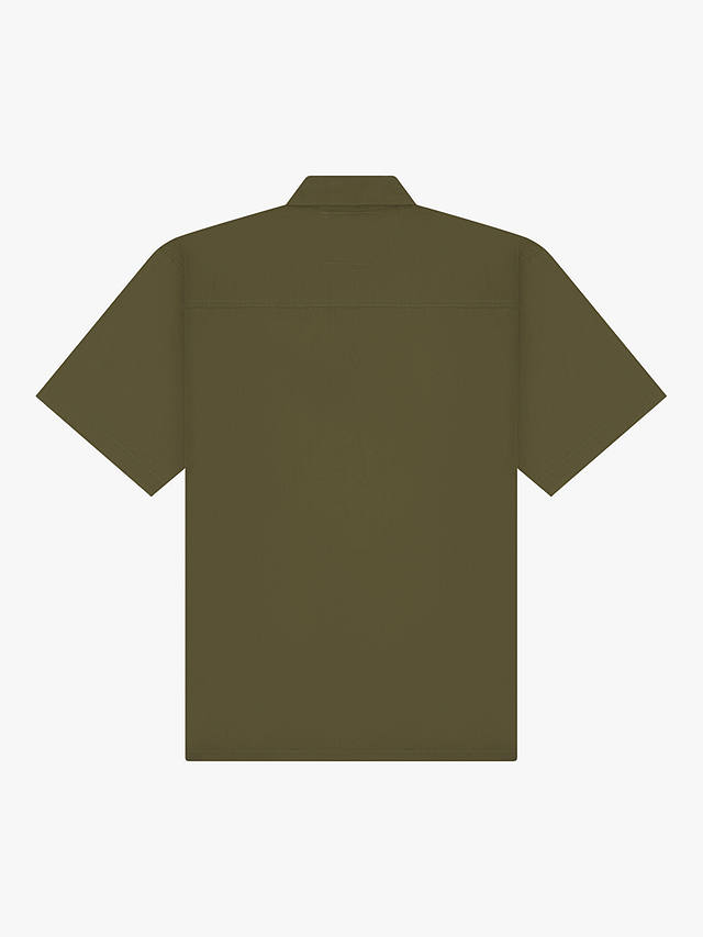 Uskees Short Sleeve Cotton Shirt, Olive