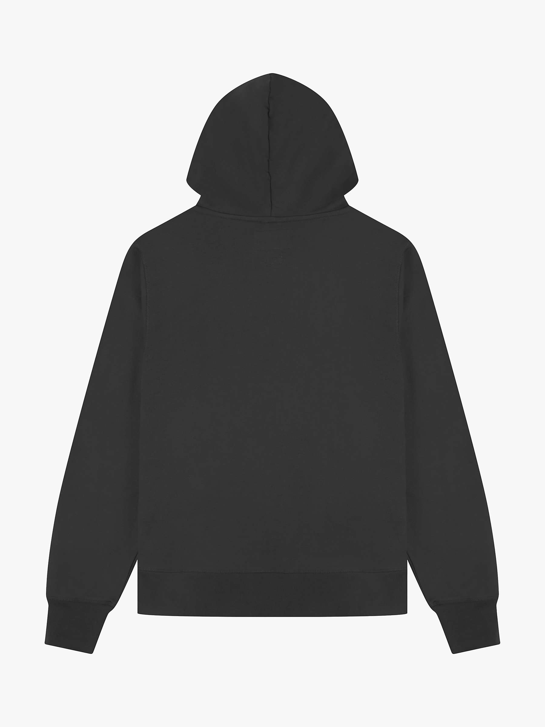 Buy Uskees Organic Cotton Hoodie, Faded Black Online at johnlewis.com