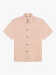 Uskees Short Sleeve Cotton Shirt, Dusty Pink