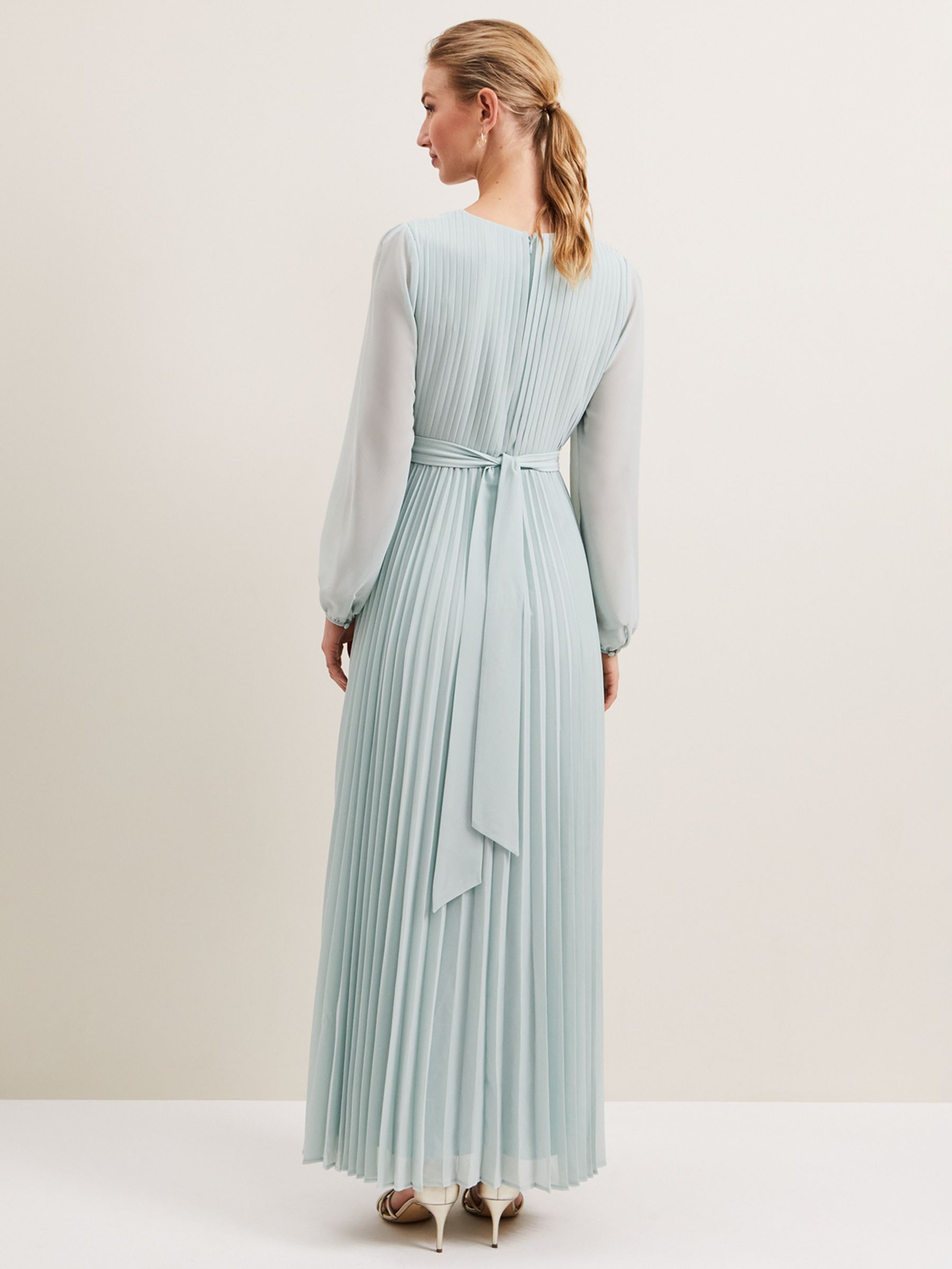 Buy Phase Eight Alecia Pleated Maxi Dress Online at johnlewis.com