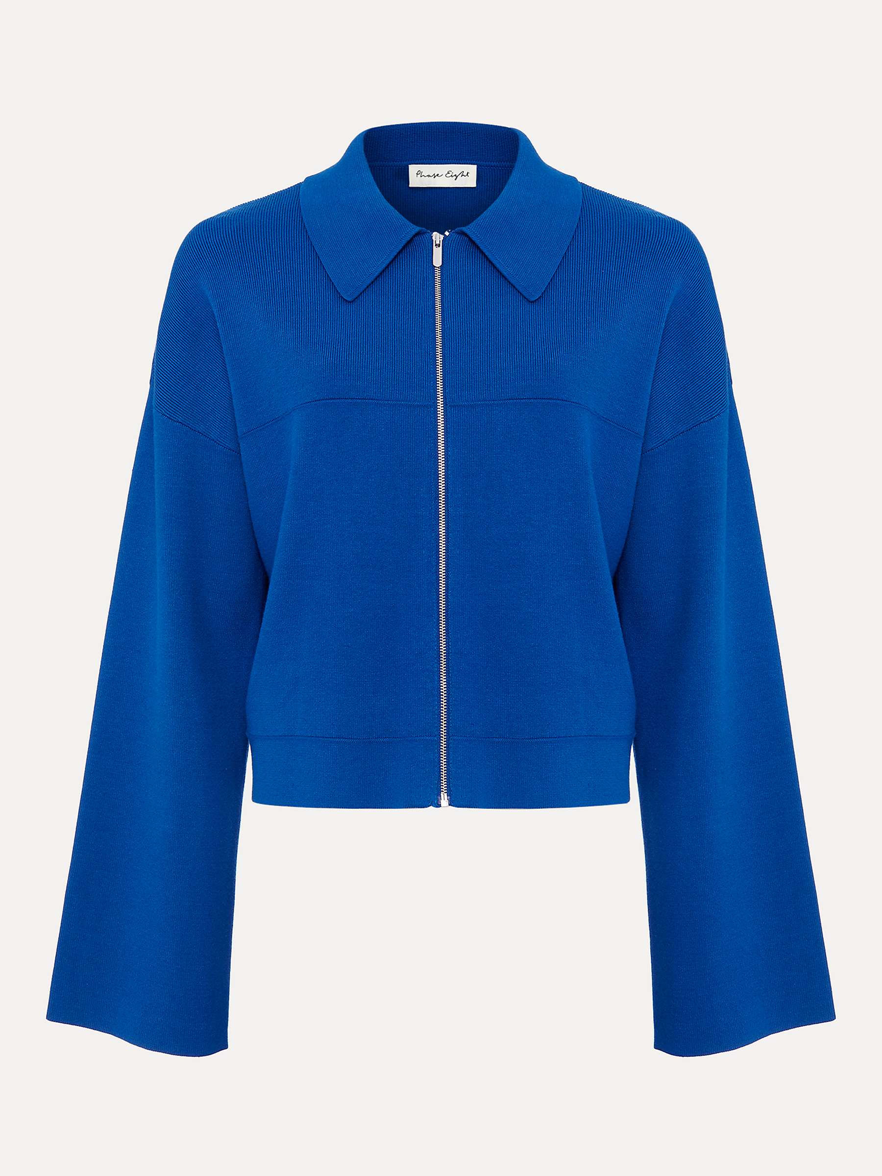 Buy Phase Eight Maisie Zip Through Knitted Jacket Online at johnlewis.com