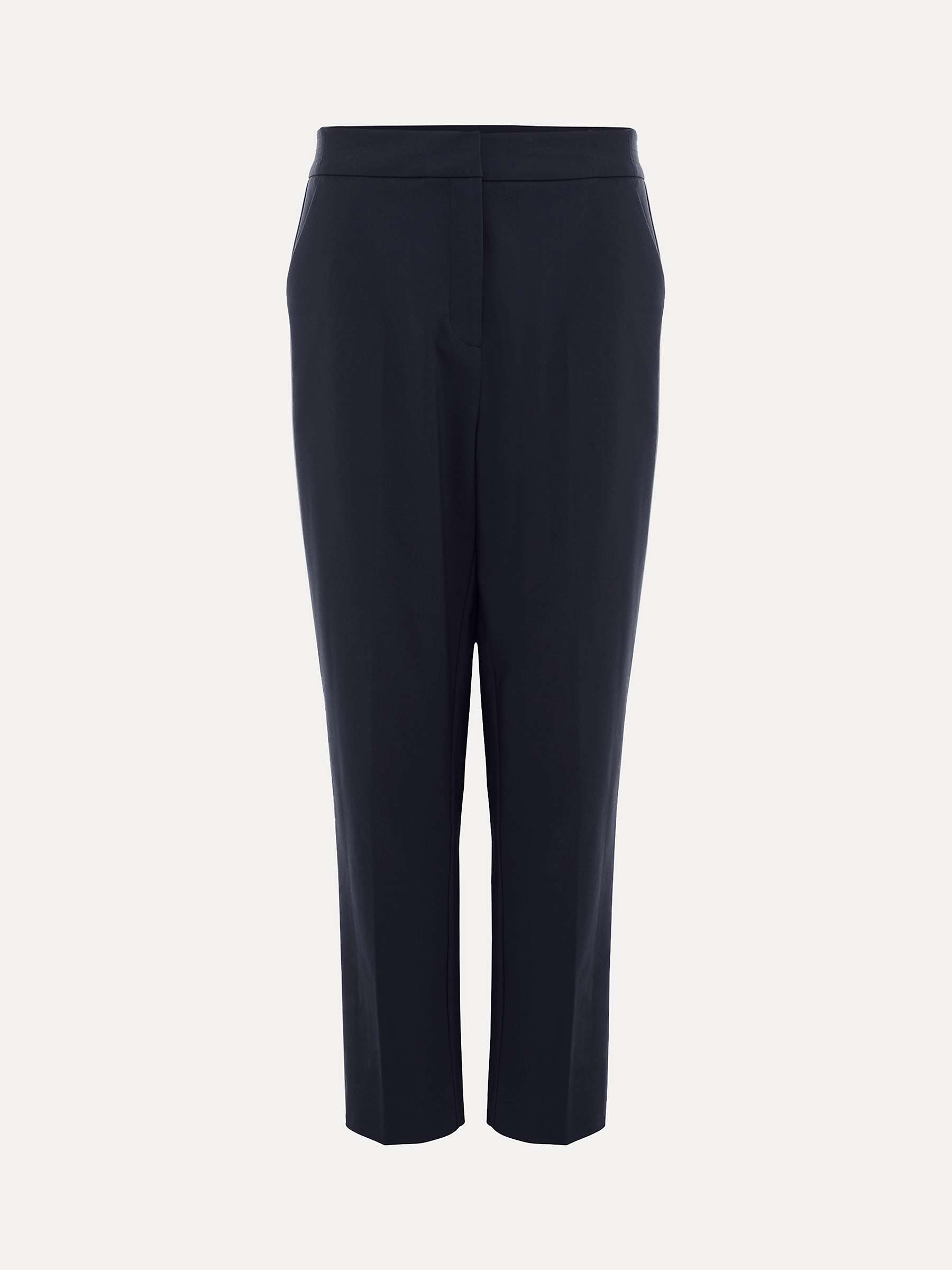 Buy Phase Eight Ulrica Cropped Trousers, Navy Online at johnlewis.com
