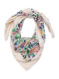 Part Two Namira Floral Square Scarf, Green/Multi