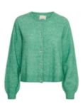 Part Two Ninell Double Button Wool Blend Cardigan, Green Spruce