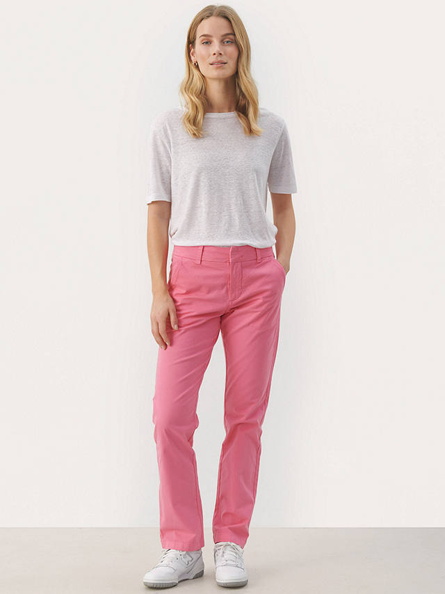 Part Two Soffyn Straight Leg Regular Fit Trousers, Morning Glory