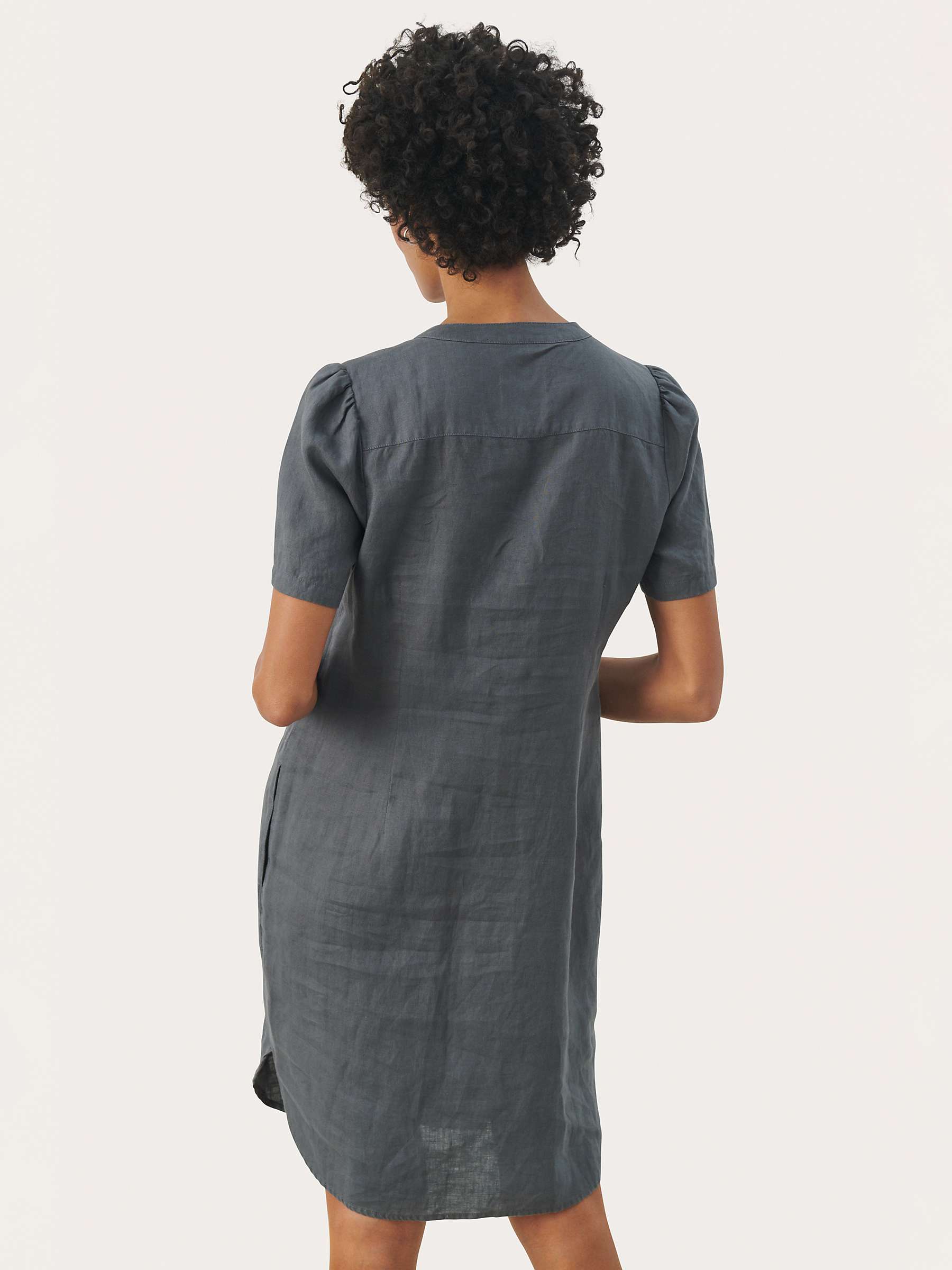 Buy Part Two Aminase Linen Short Sleeve Pocket Dress Online at johnlewis.com