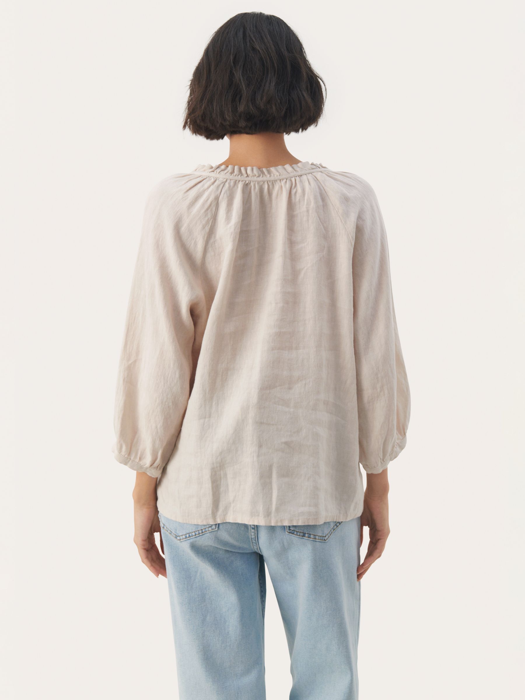 Buy Part Two Elody Linen Blouse Online at johnlewis.com