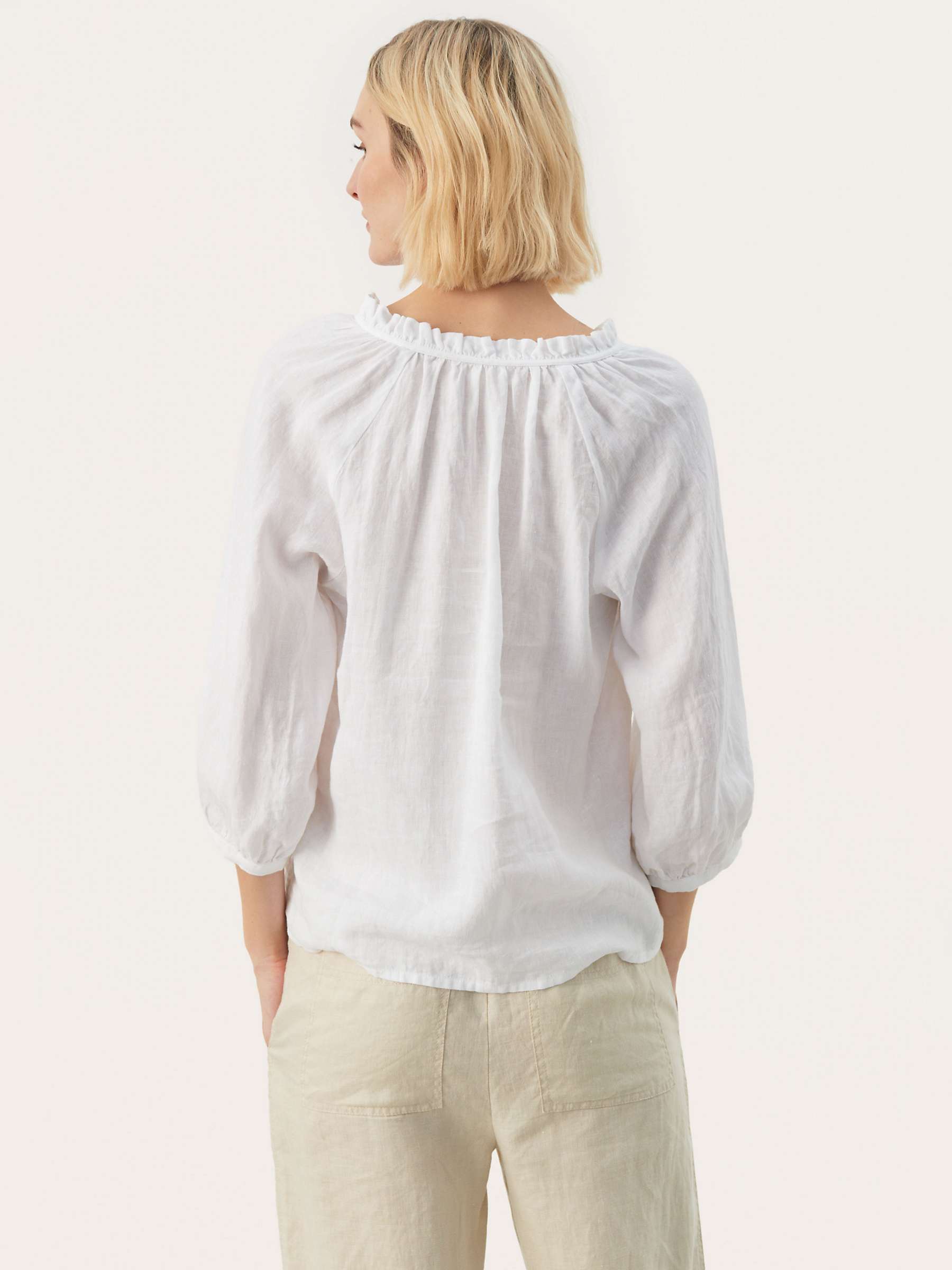 Buy Part Two Elody Linen Blouse Online at johnlewis.com